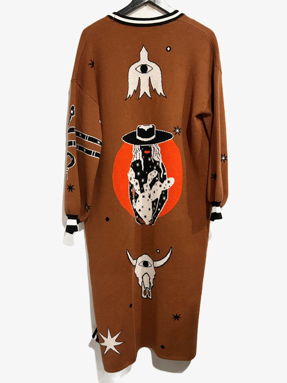 Allie Falcon Seek + Find Maxi Cardigan - Medium