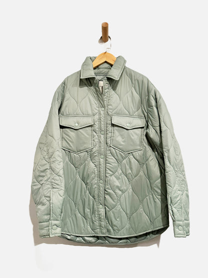Bagatelle Green Quilted Jacket - Small