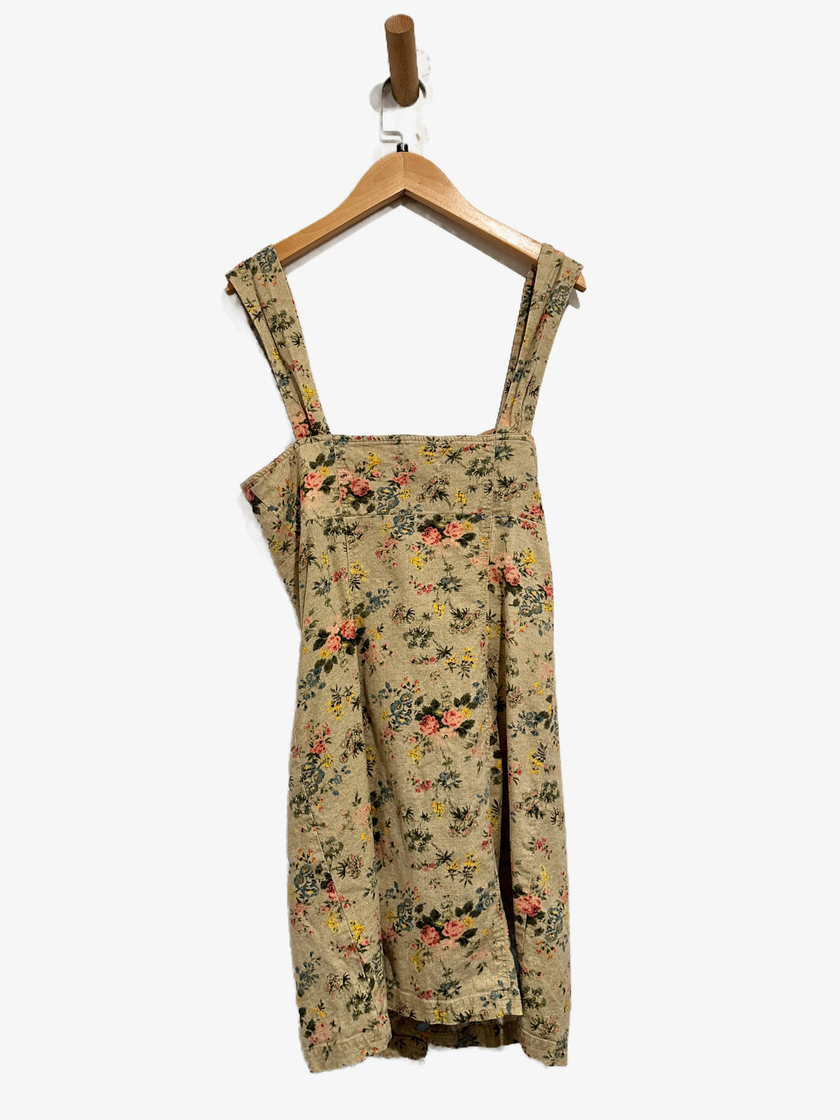 Laura Ashley x Urban Outfitters Green Floral Mini Dress - Small