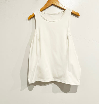 Lululemon White Racerback Tank