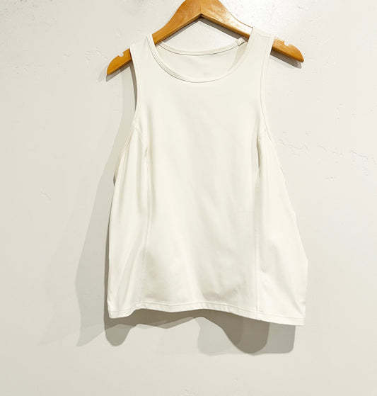 Lululemon White Racerback Tank