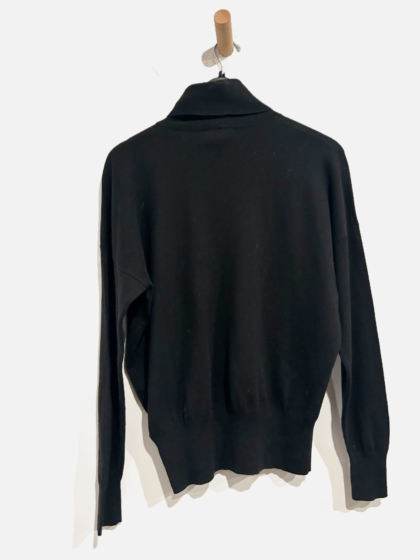 Madewell Black Turtleneck - Small