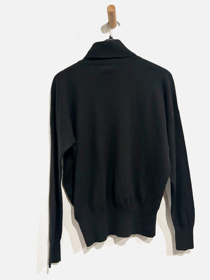 Madewell Black Turtleneck - Small