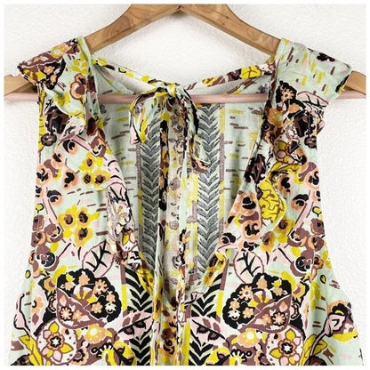 Free People Summer in Tulum Top in Botanical Size Medium