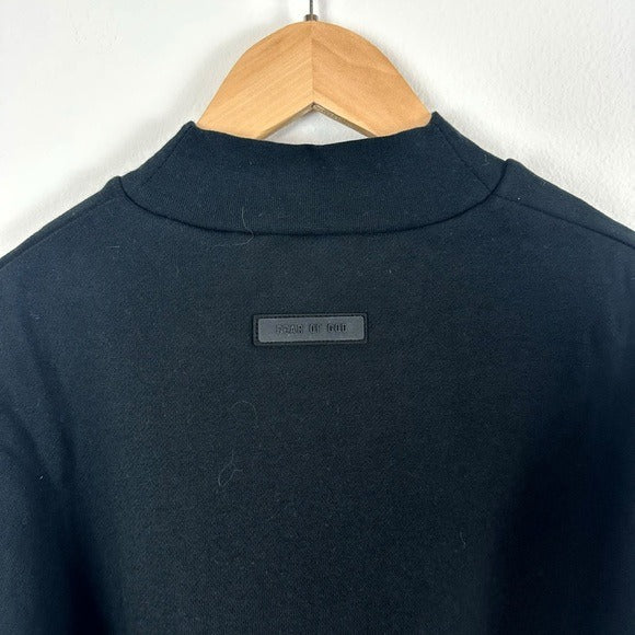 Essentials Fear of God Core Crewneck in Jet Black Size XS