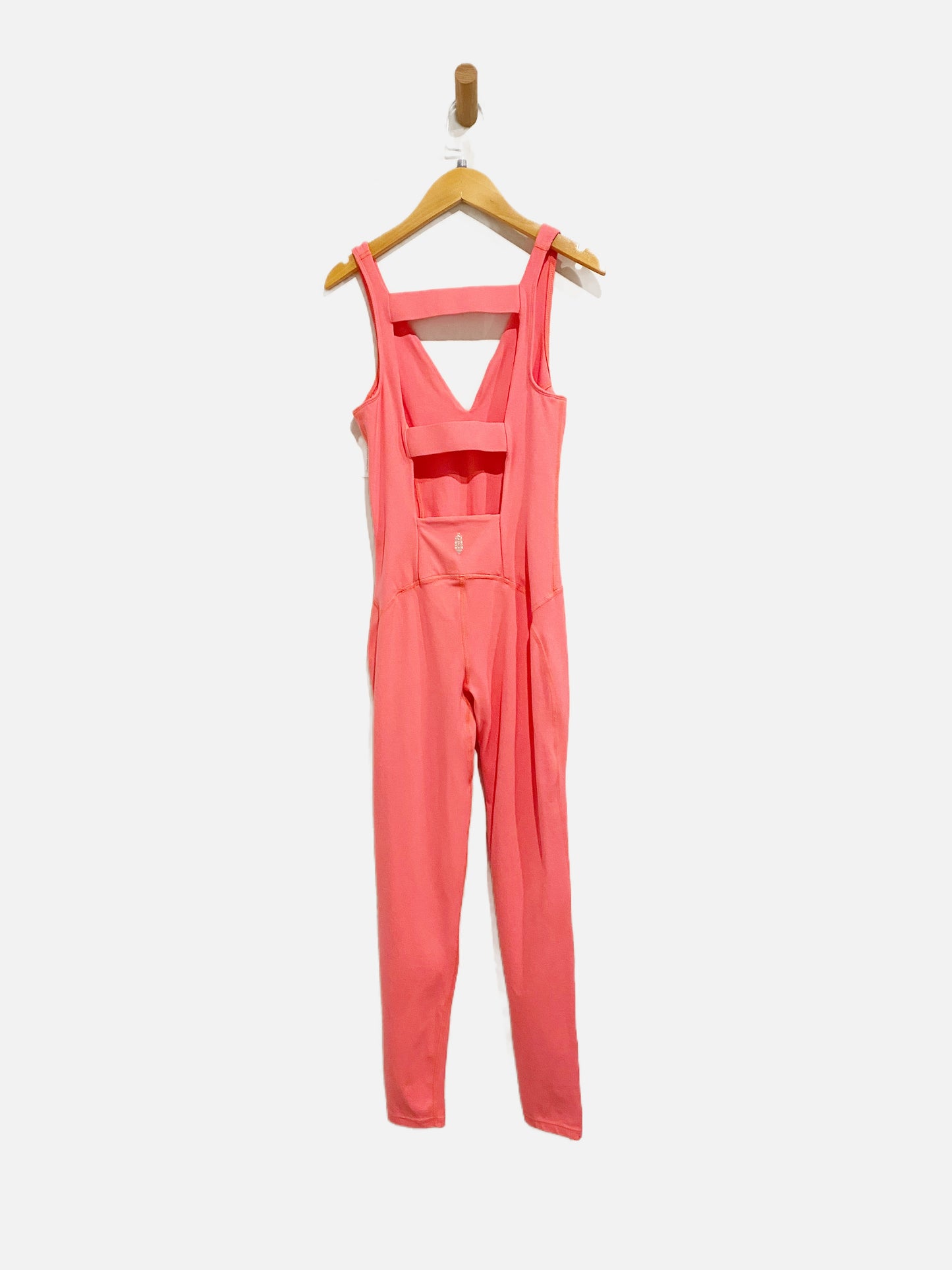Free People Jumpsuit in Neon Coral - XS