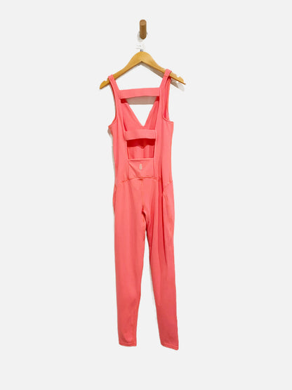Free People Jumpsuit in Neon Coral - XS
