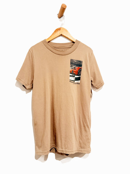 Abercrombie Brown Car Tee - 13/14