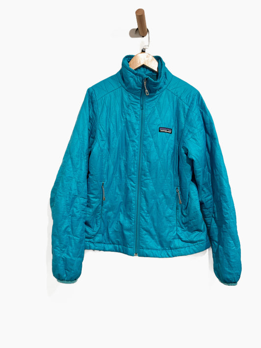 Patagonia Teal Quilted Jacket - XS