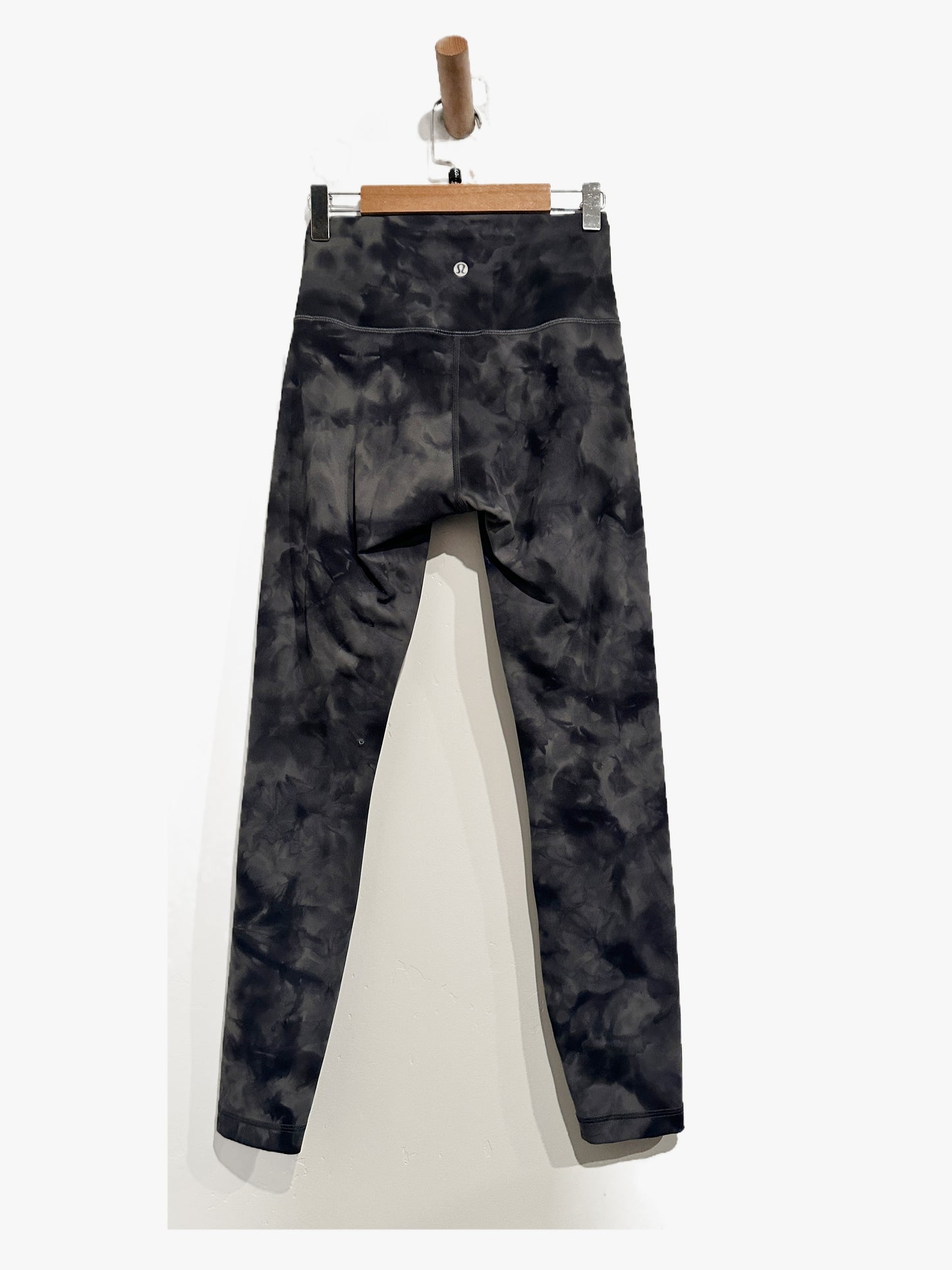 Lululemon Wunder Train High-Rise Tight 25" in Diamond Dye Pitch Grey Graphite Grey - 4