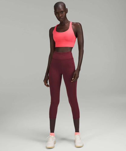 Lululemon Energy Sports Bra in Pink Coral - 4