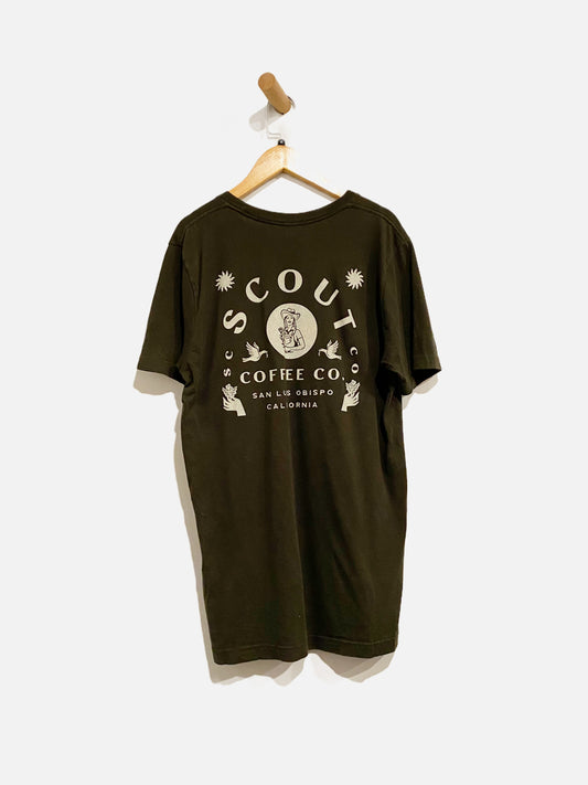 Canvas Green Scout Graphic Tee - Medium