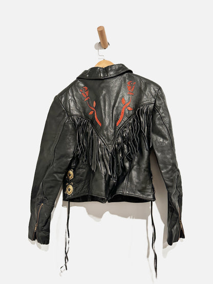 Protech Leather Fringe Jacket - 10