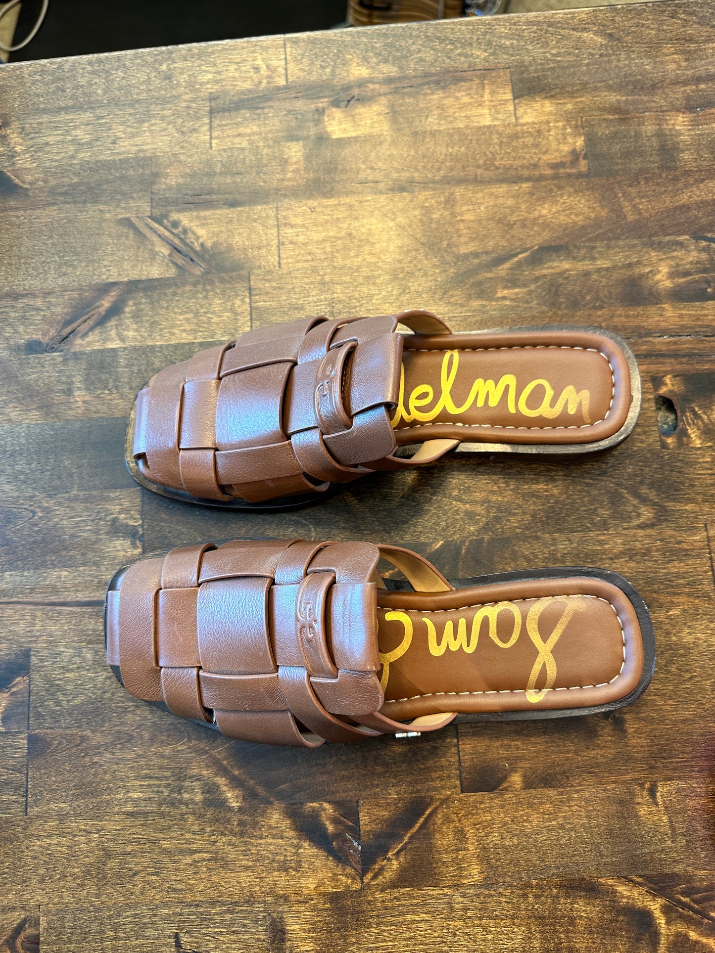 Sam Edelman Brown Fisherman Sandals - 7.5