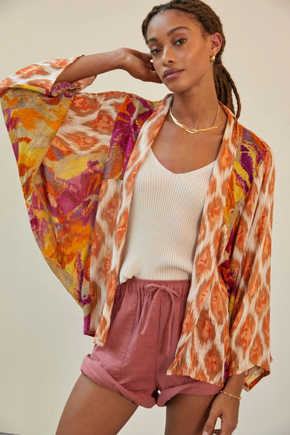 Anthropologie Sunset Cocoon Kimono - OS