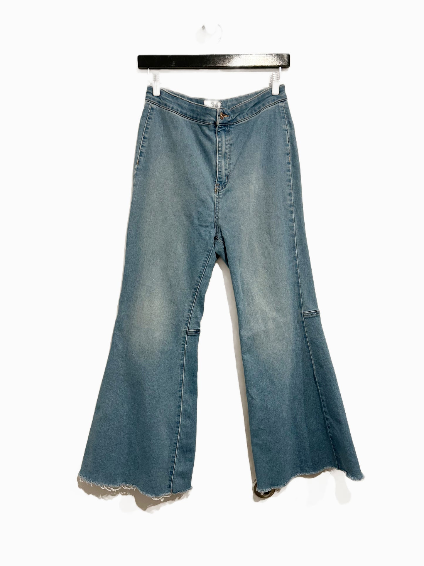 Free People Youthquake Crop Flare Jeans - 29