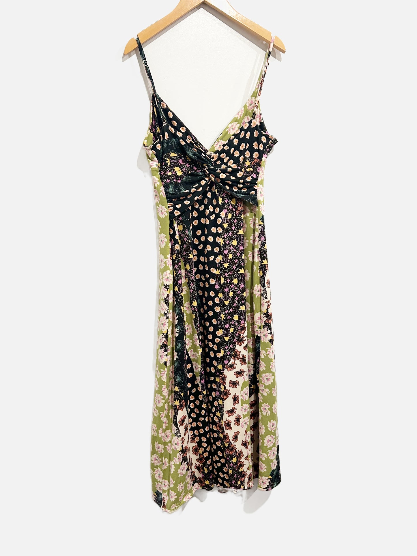 Urban Outfitters Ashley Floral Midi Slip Dress - Small
