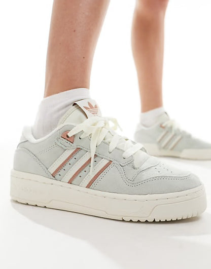 Adidas Rivalry Low Sneakers in Linen Green - 7