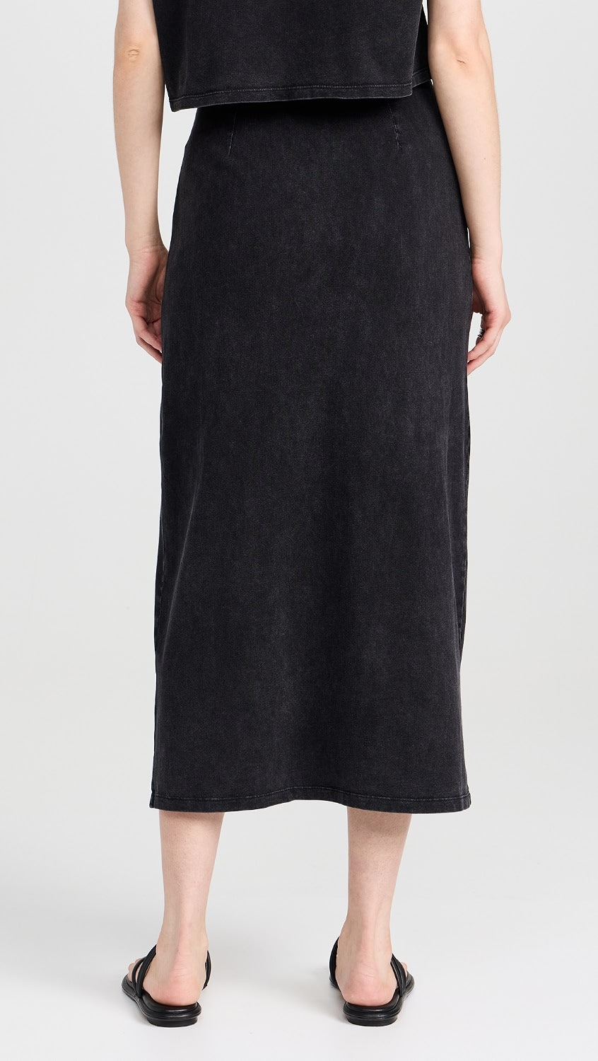 Z Supply Shilo Knit Skirt in Black - Medium