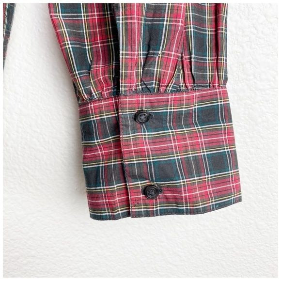 The Great Venetian Plaid Button Up Size 2/Medium