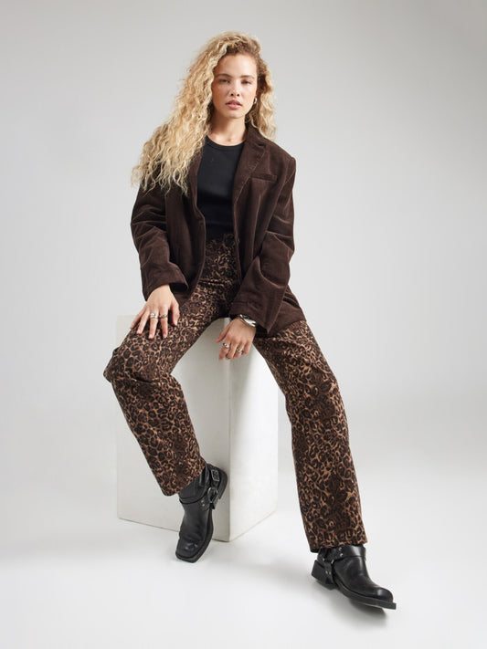 Levi’s Baggy Dad Leopard Print Jeans