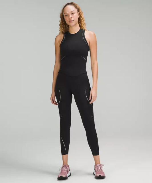 Lululemon Base Pace Black Reflective Leggings - 6