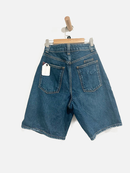 Urban Outfitters BDG Long Medium Wash Denim Shorts - 25