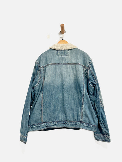 Wrangler Denim Sherpa Jacket - XL