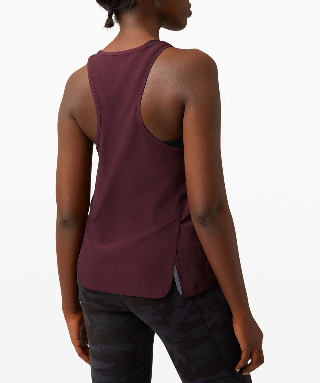 Lululemon Find Your Pace Tank in Cassis