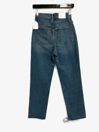 Madewell The Perfect Vintage Straight Jean in Mayfield Wash - 23