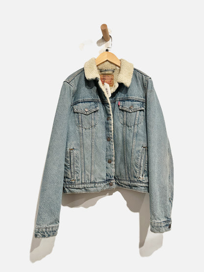 Levi’s Sherpa Lined Trucker Jacket - Large