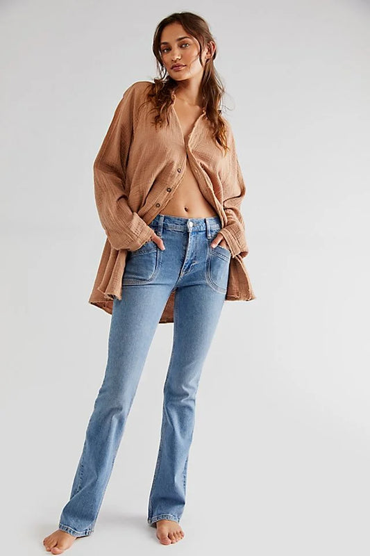 Free People Flare Jeans - 28