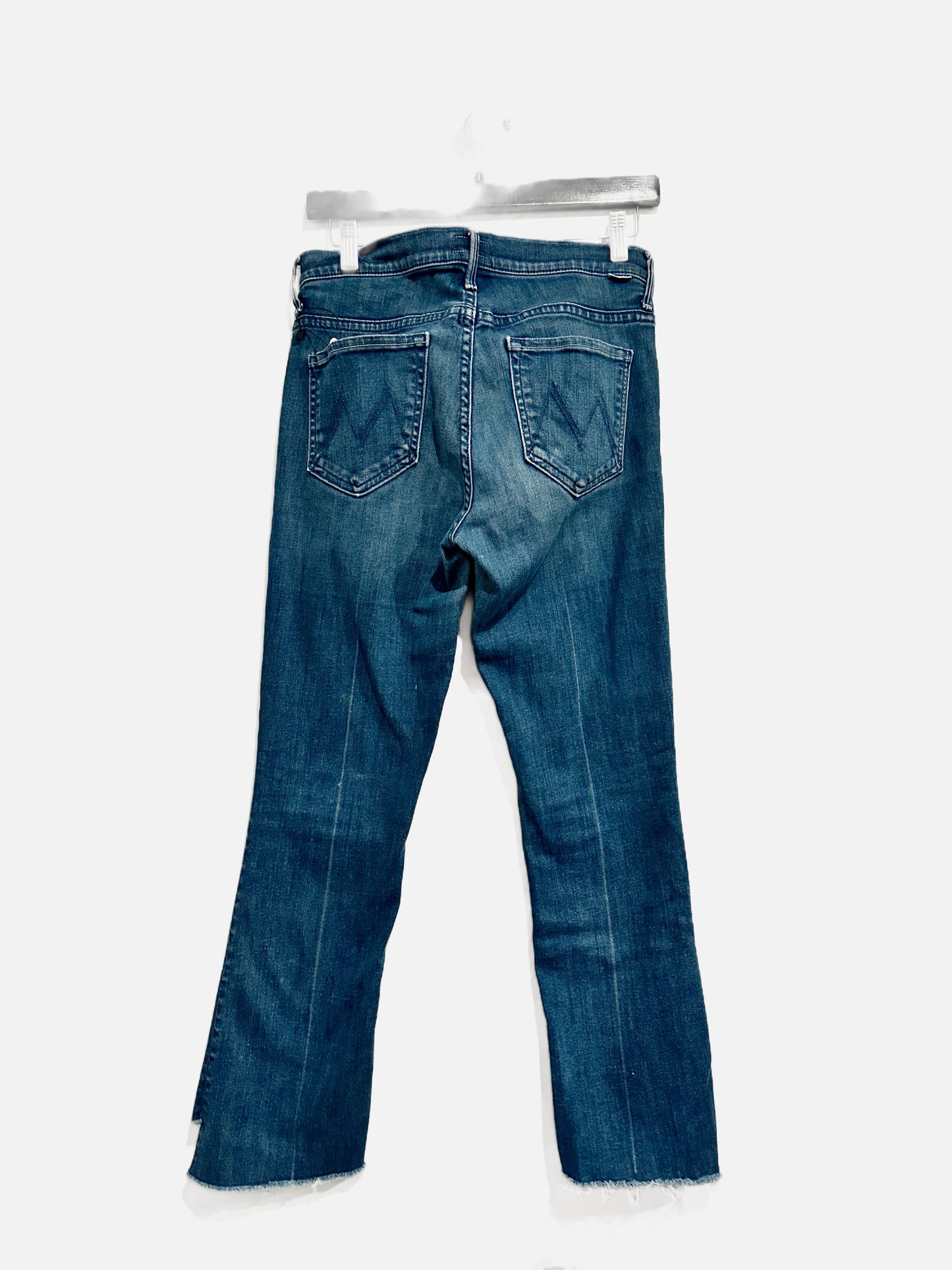 Mother the Insider Crop Step Fray Jeans in Good For You- 28