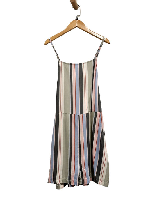 RVCA NWT Multicolored Striped Romper - Small
