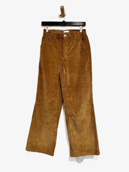 Aritzia TNA Sunview Corduroy Pant in Caramel Brown - 0