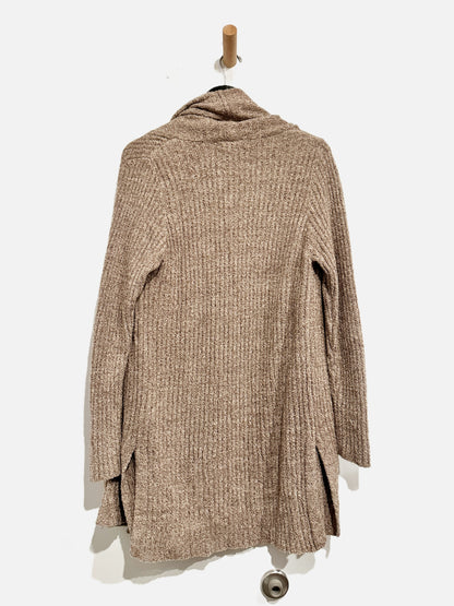 Barefoot Dreams Brown Chenille Cardigan - Medium