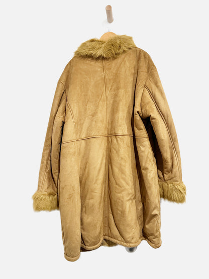 Centigrade Outerwear Faux Suede Coat - 1X