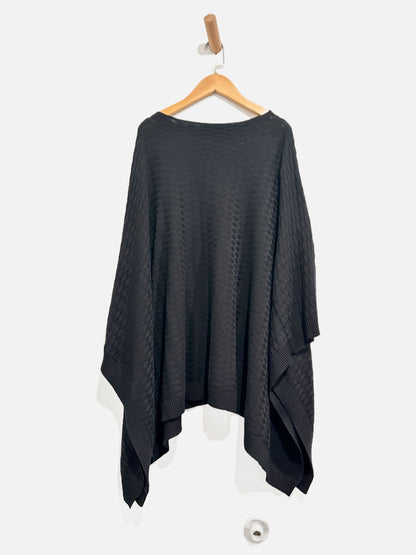 Lululemon Black Divinity Poncho Sweater