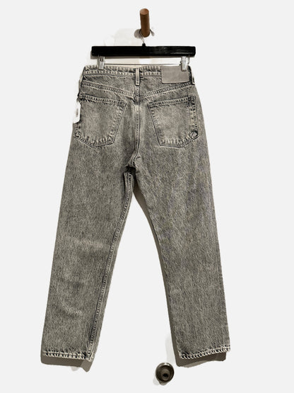 Rag & Bone Gray Acid Wash Straight Leg Jeans - 27
