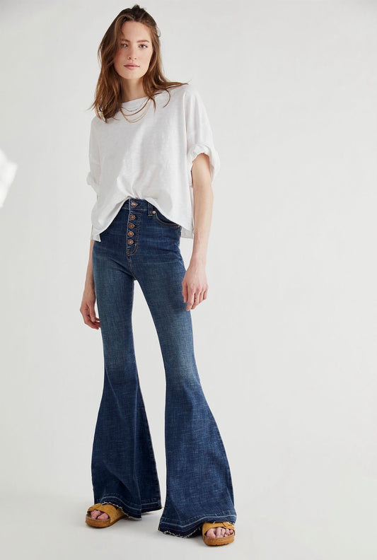 Free People Irreplaceable Flare Jeans - 25