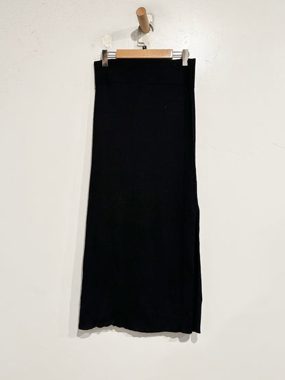 Free People Golden Hour Midi Skirt in Black - Medium