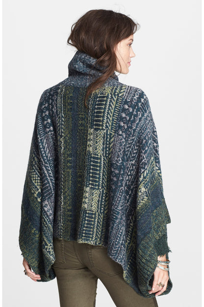 Free People Willow Poncho - Medium