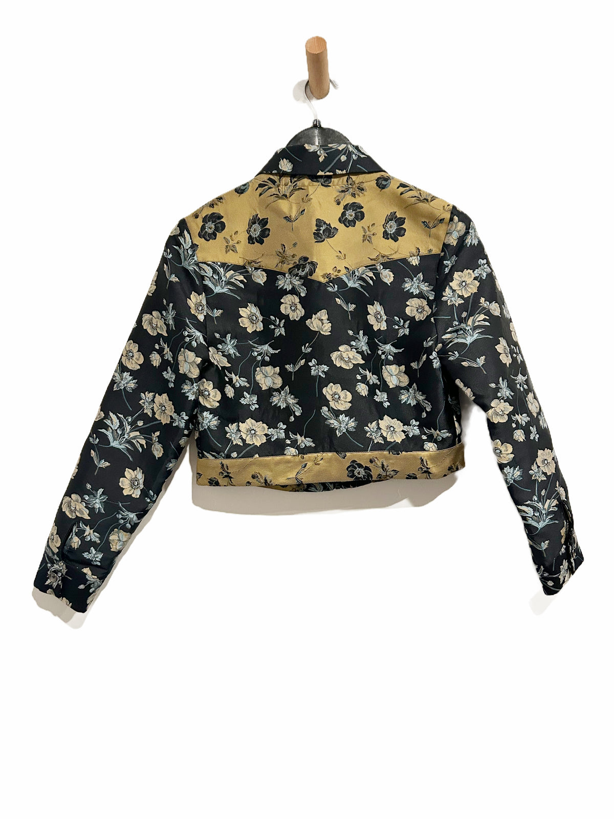 Urban Outfitters Western Colorblock Floral Gas Jacket - Medium
