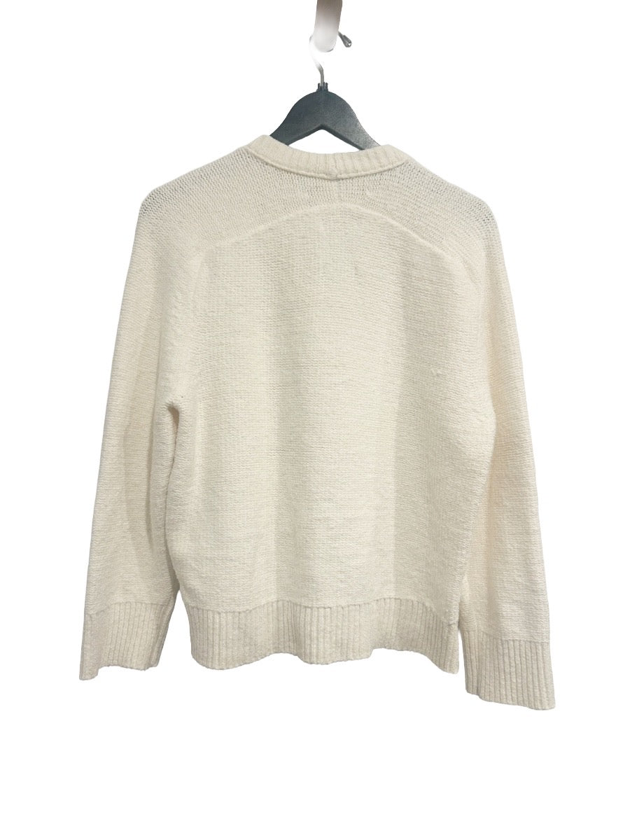 Abercrombie & Fitch Madeline Crew Sweater in Cream - Medium
