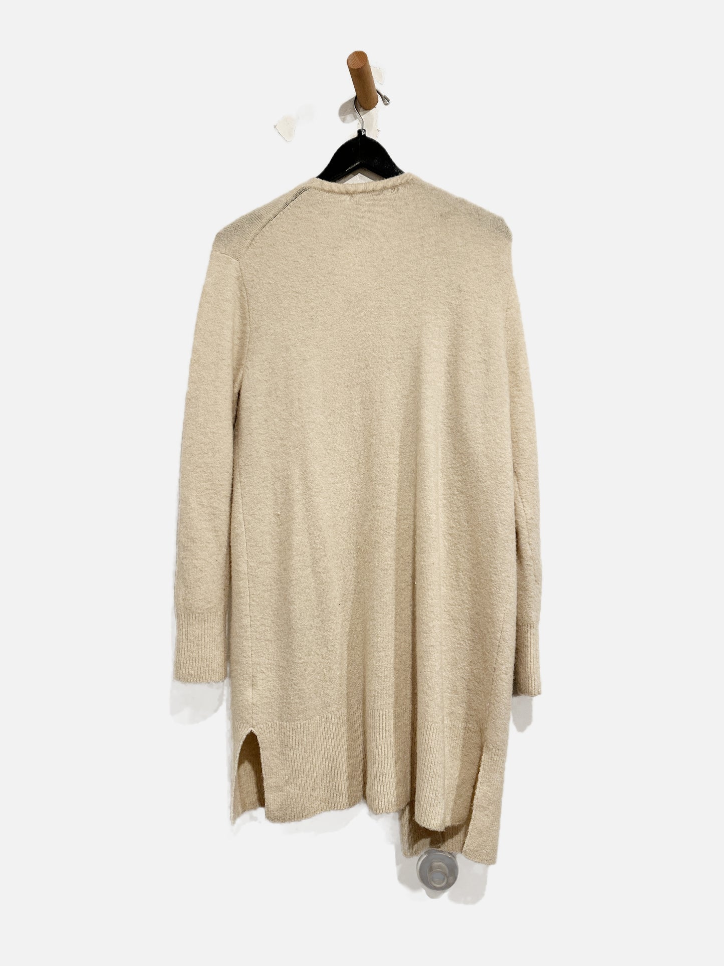 Madewell Cream Wool Blend Long Cardigan - Small