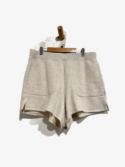 Madewell Airyterry Stitched-Pocket Sweatshorts in Light Gray - Large