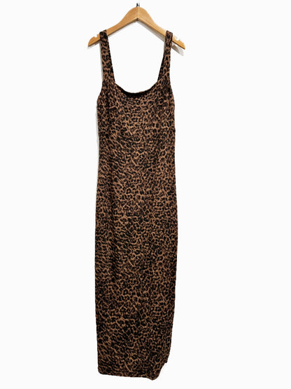 Good American 90s Leopard Print Tank Dress - 3