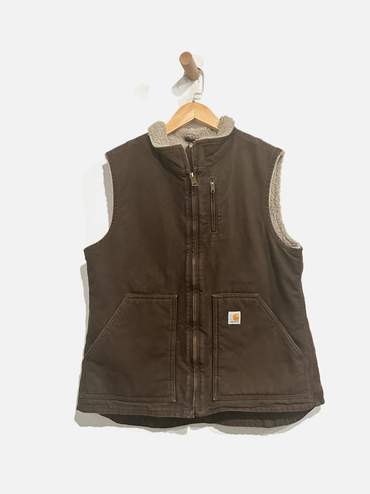 Carhartt Women’s Brown Vest - Medium