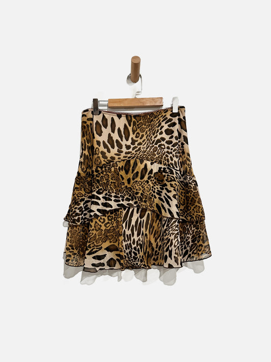 Luna Chix Y2k Leopard Skirt - Medium