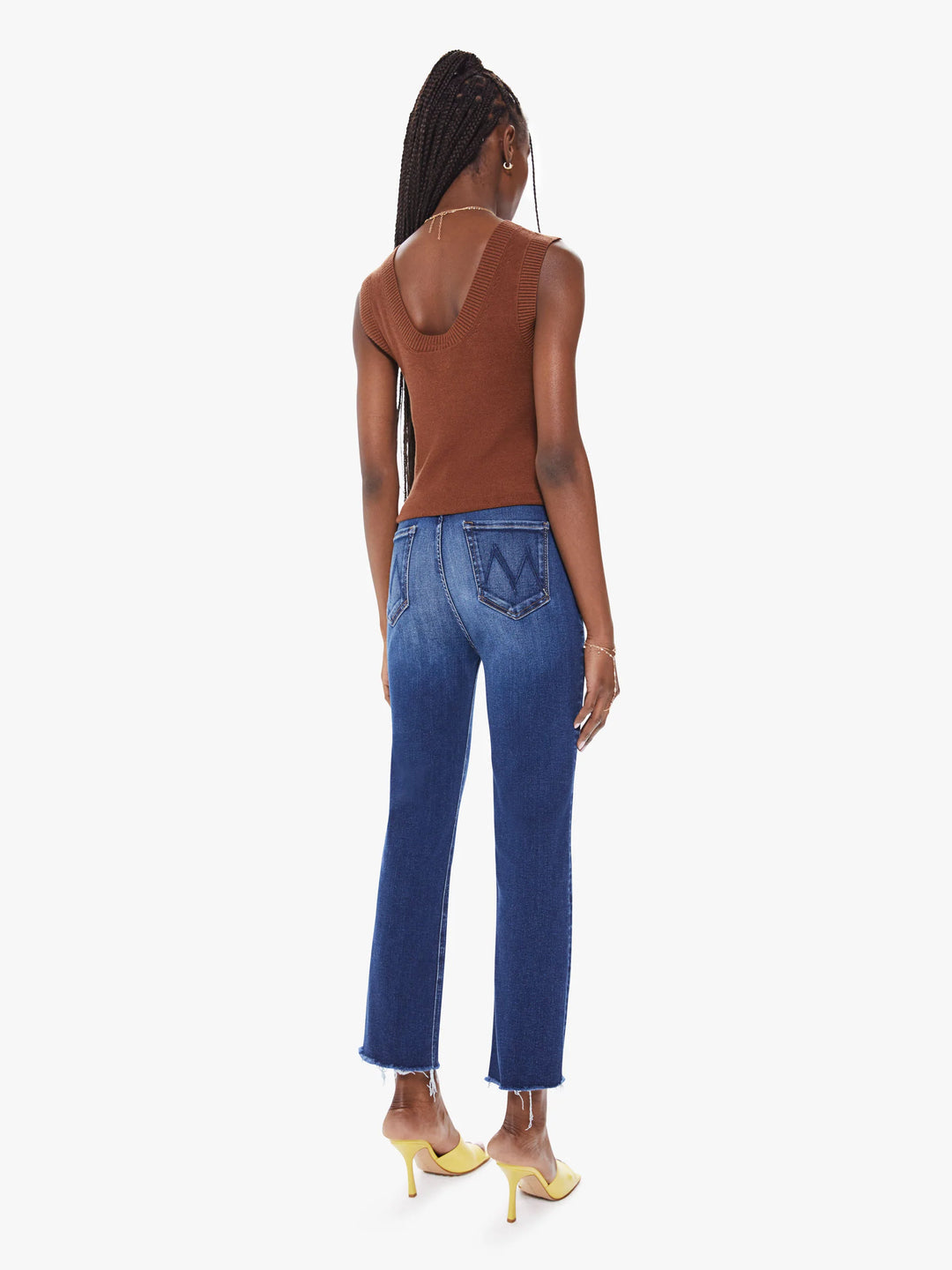 Mother the Tripper Ankle Fray Jeans in Change is in the Air - 25